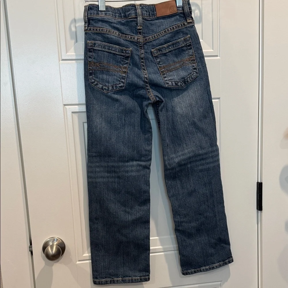 Cody James relaxed boot Jeans in Dark Blue Wash